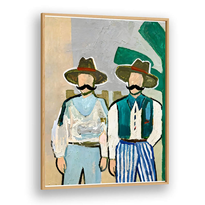 SIDE BY SIDE , PORTRAITS & FIGURATIVE ILLUSTRATIONS