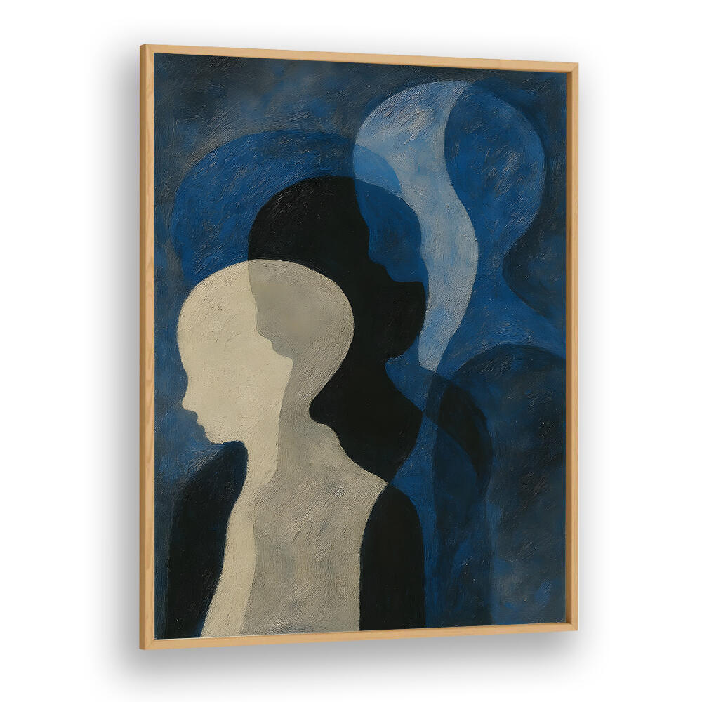 SILENT ECLIPSE , EXPRESSIONISM PAINTINGS