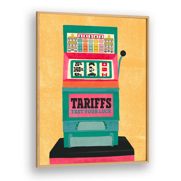 SLOT MACHINE TARIFFS , GAMING POSTERS