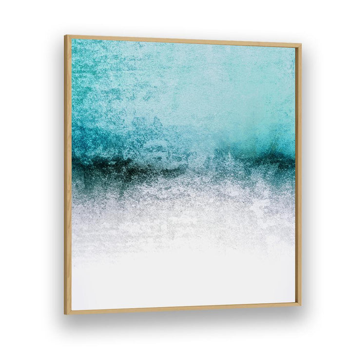 Transform your space with the SNOWDREAMER TEAL STRIGEL, ABSTRACT PAINTINGS showcasing a modern blend of colors.