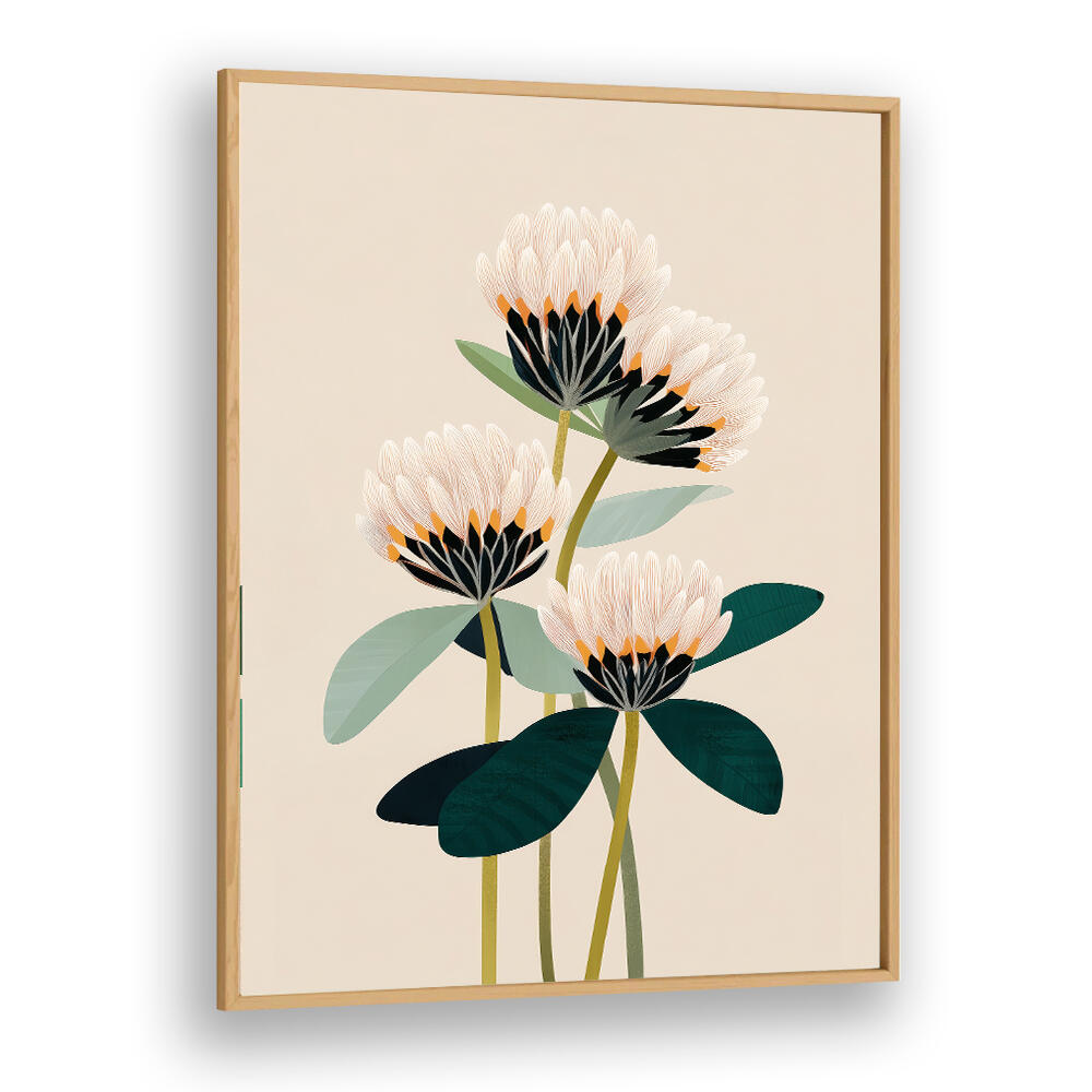 SOFT BOTANICA , FLORAL FLOWER PAINTINGS