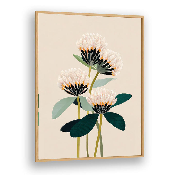 SOFT BOTANICA , FLORAL FLOWER PAINTINGS
