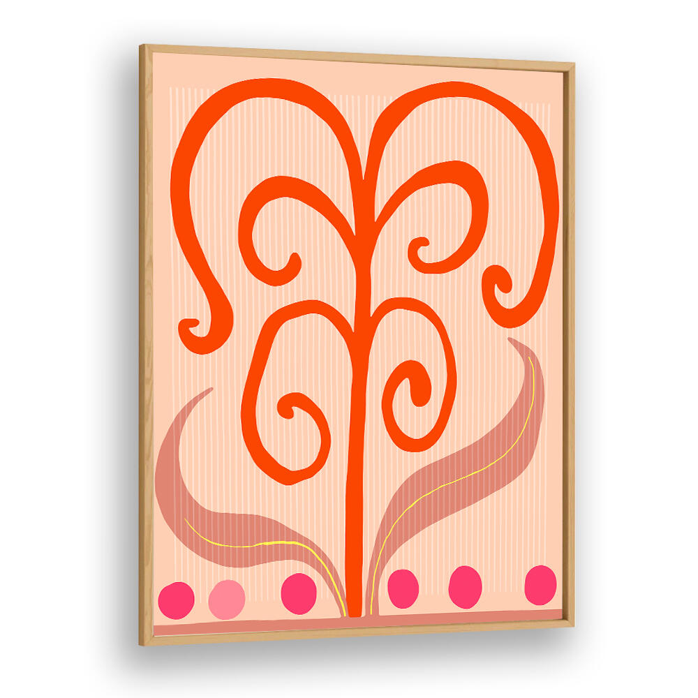 SPIRITED BLOOM , BOHO ART PAINTINGS