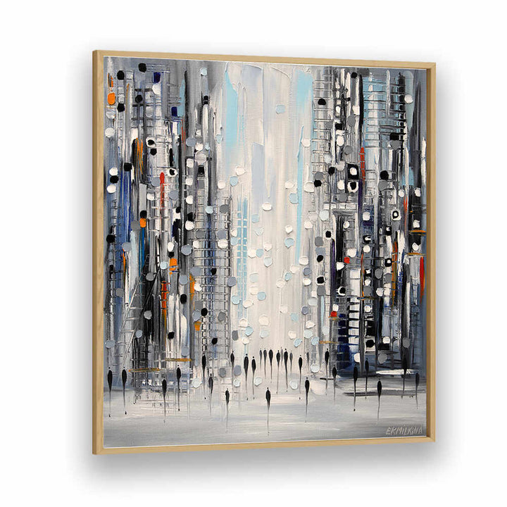 STREET LIFE , MODERN IMPRESSIONISM PAINTINGS