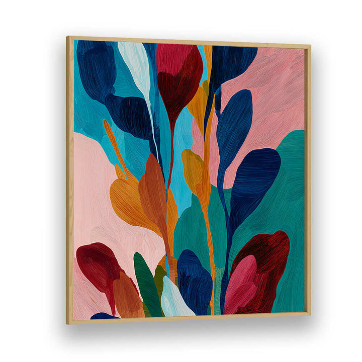 STUDIO PALETTE FLOWERS , ABSTRACT PAINTINGS