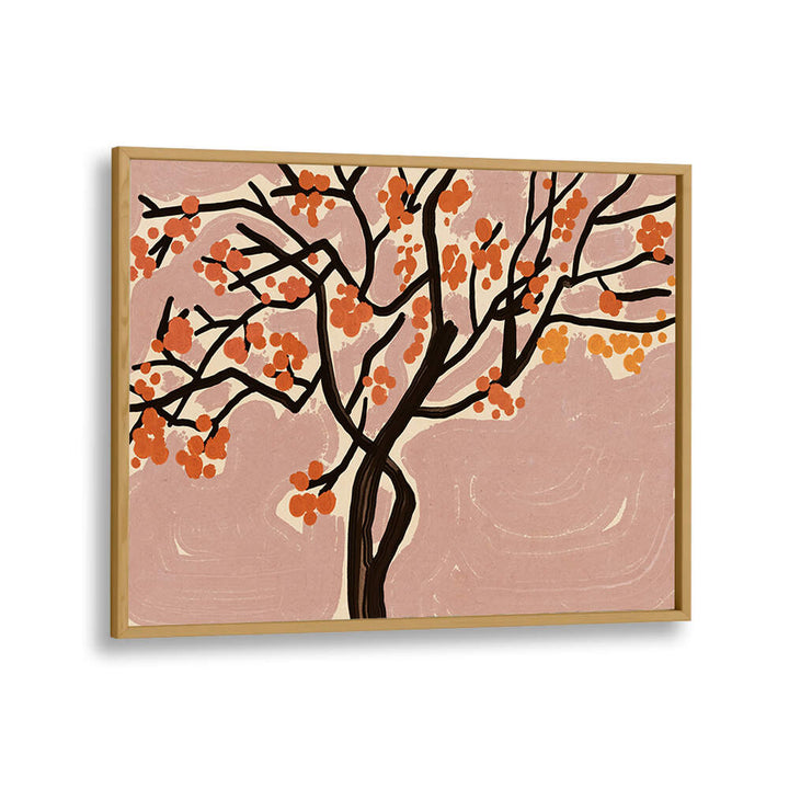 STYLIZED TREE , FLORAL FLOWER PAINTINGS