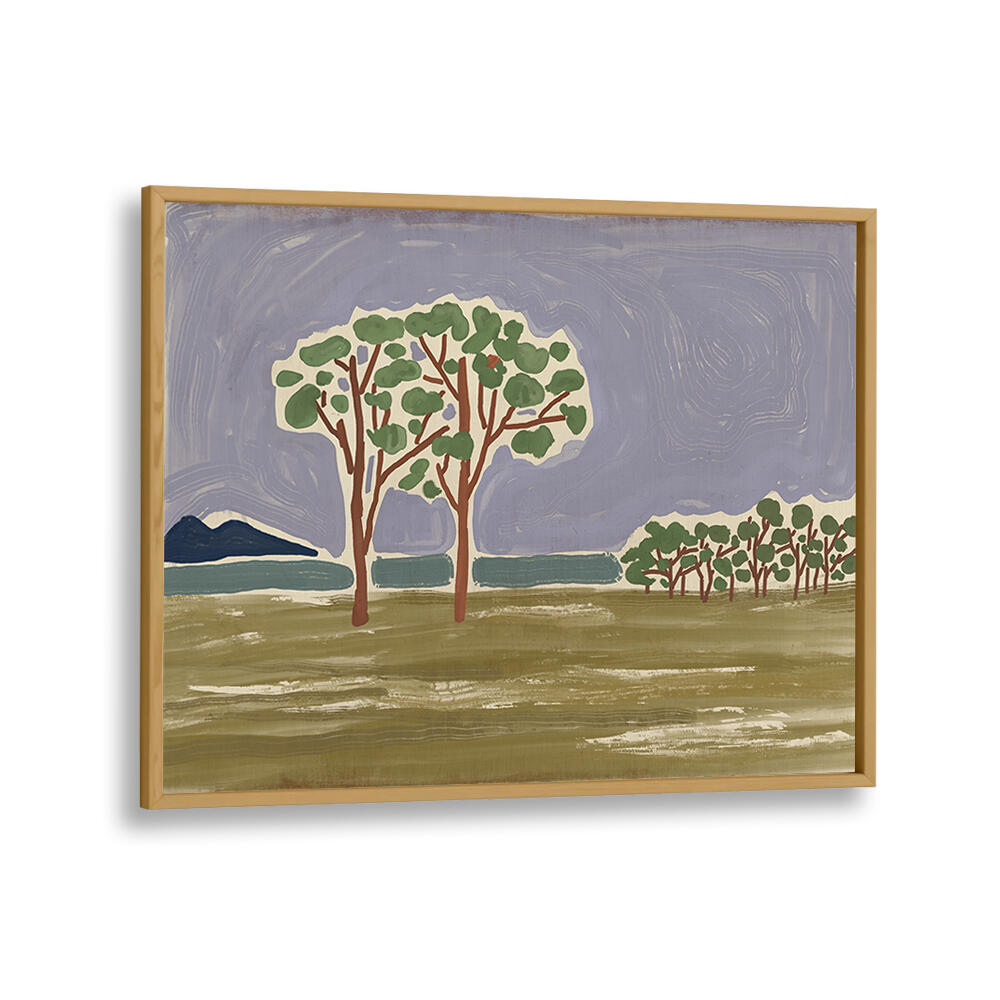 A TRANQUIL LAKE , LANDSCAPE PAINTINGS