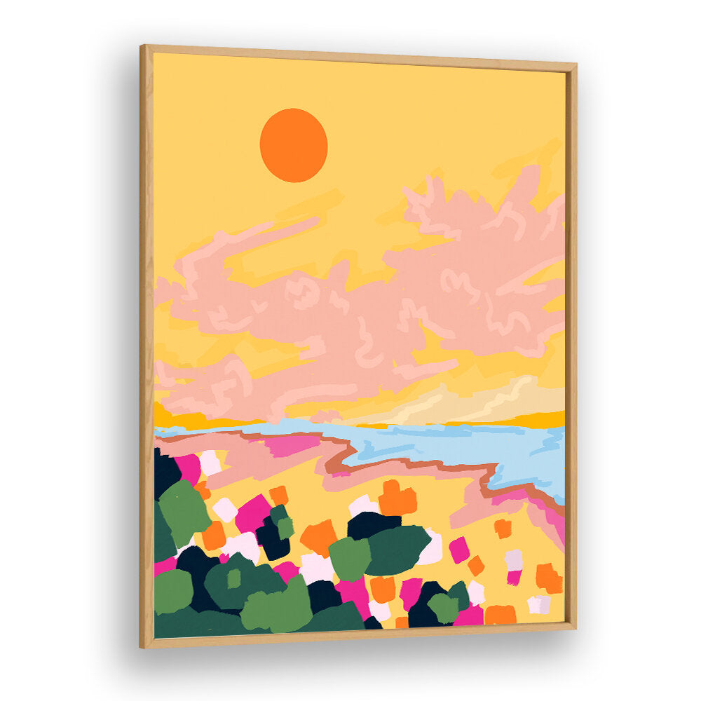 SUN'S EMBRACE , LANDSCAPE PAINTINGS