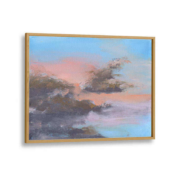 SUNSET V SMALL , ABSTRACT PAINTINGS