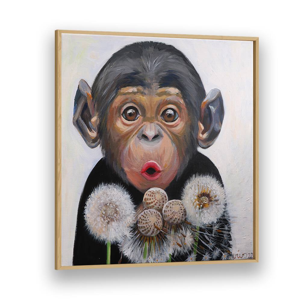Surprised Monkey Comic Posters feature a whimsical monkey artwork, perfect for adding fun to your art collection.