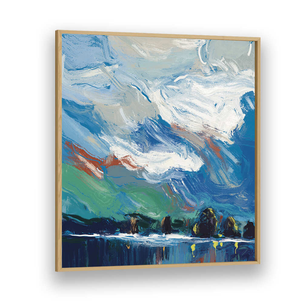 SWIRLING CLOUDS , ABSTRACT PAINTINGS