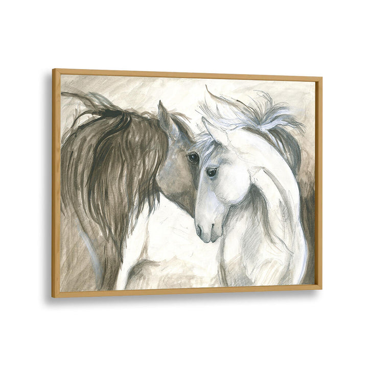 TENDER CONNECTION BETWEEN TWO HORSES