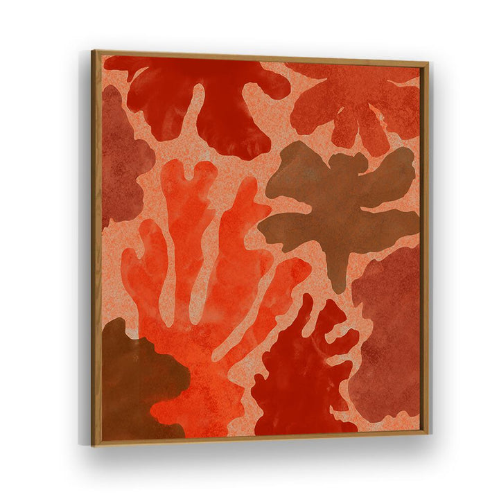 Bold hues and organic shapes define TEXTURES OF TERRA VI, ABSTRACT PAINTINGS, enhancing any sophisticated space.