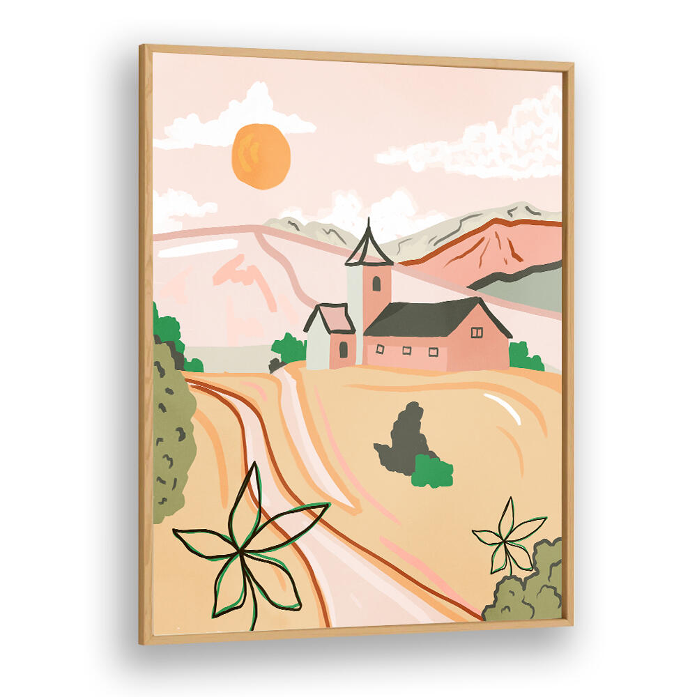 THAT WARM, PEACEFUL FEELING , LANDSCAPE PAINTINGS