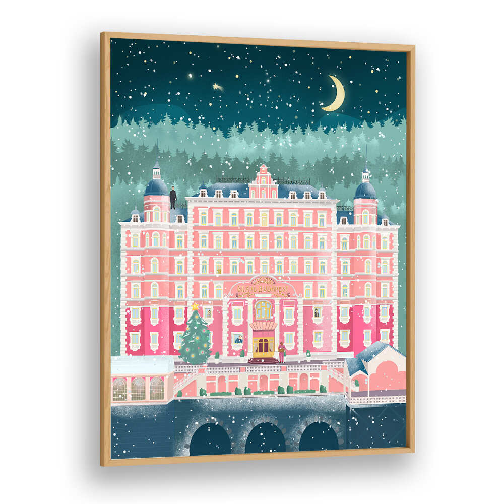 THE GRAND BUDAPEST HOTEL HOLIDAYS , TRAVEL POSTERS
