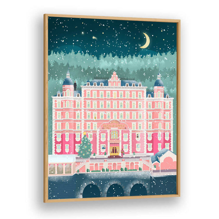 THE GRAND BUDAPEST HOTEL HOLIDAYS , TRAVEL POSTERS