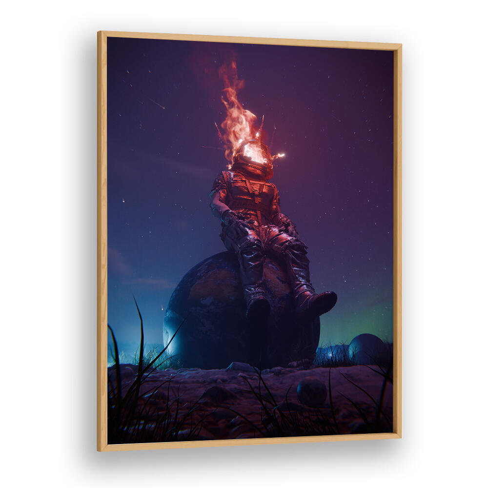 THE OVERTHINKER , SURREAL ART PRINTS