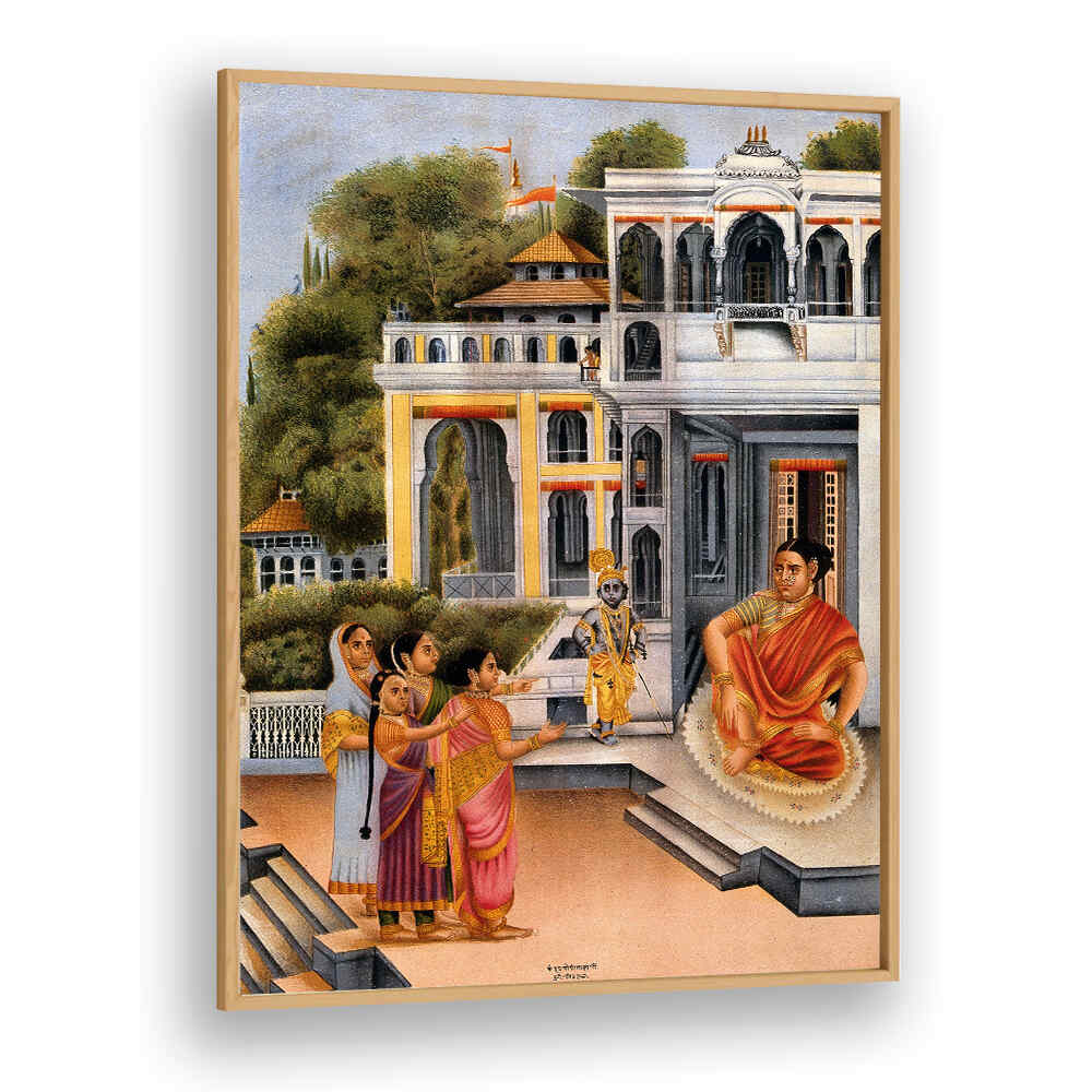 THE GOPIS COMPLAINING TO YASODA
