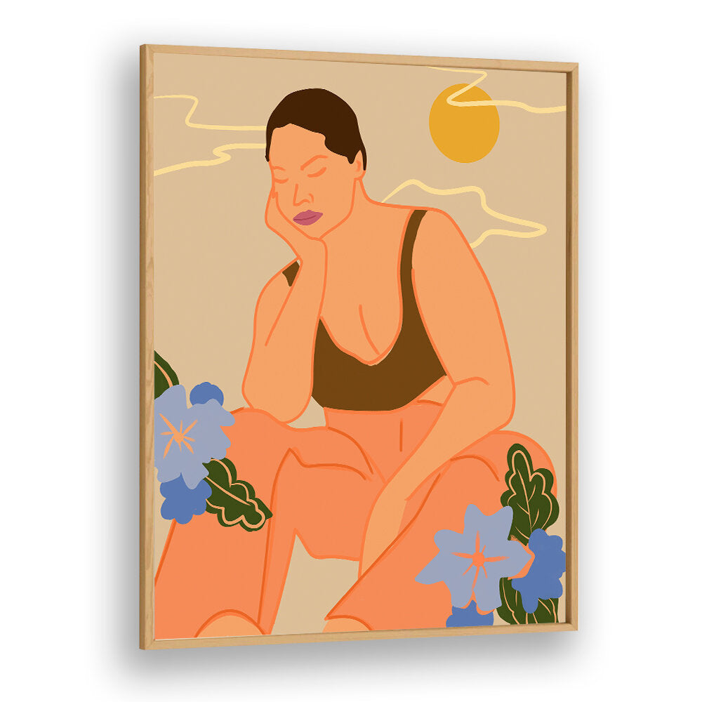 THINKING ABOUT LIFE , PORTRAITS & FIGURATIVE ILLUSTRATIONS