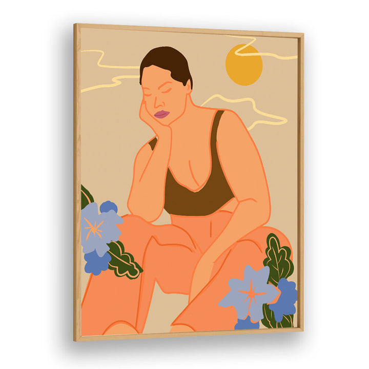 THINKING ABOUT LIFE , PORTRAITS & FIGURATIVE ILLUSTRATIONS