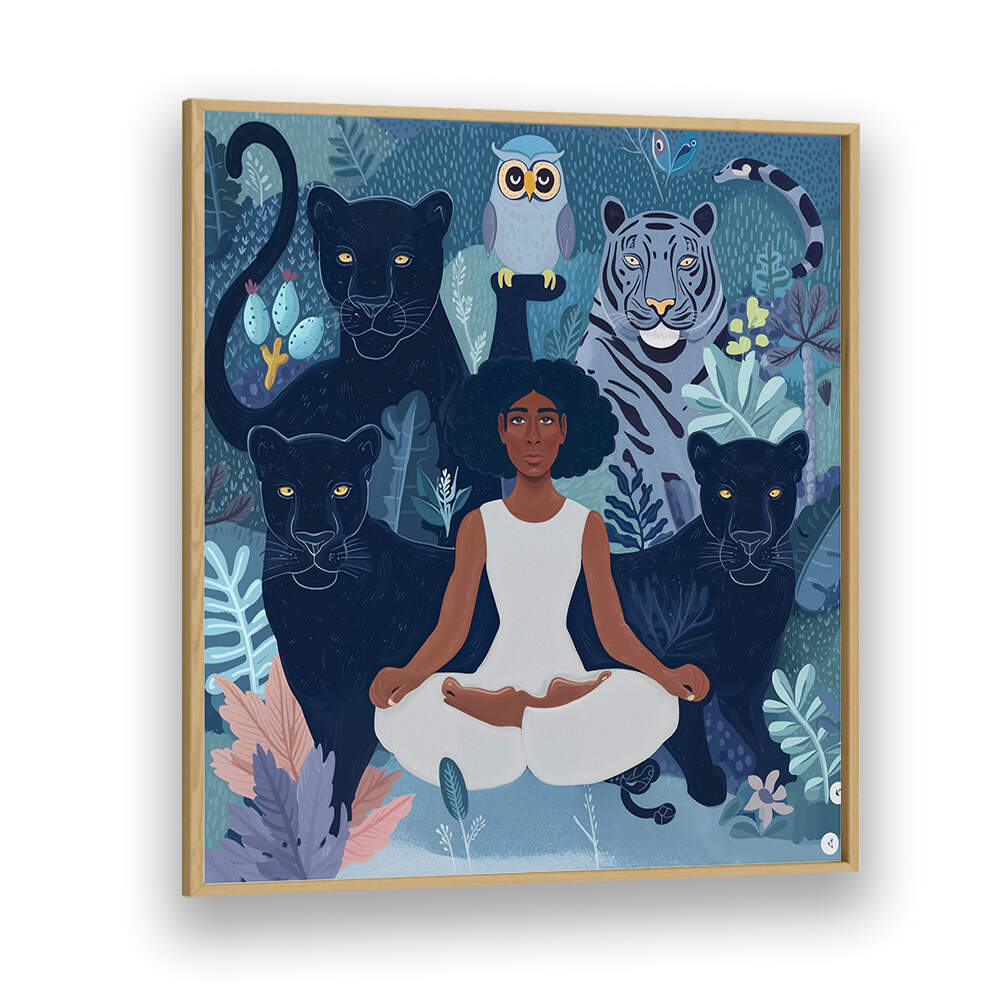 TROPICAL III , PORTRAITS & FIGURATIVE ILLUSTRATIONS