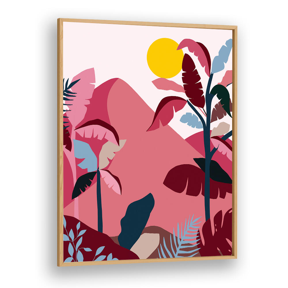 TROPICAL SUNDOWNER , LANDSCAPE PAINTINGS