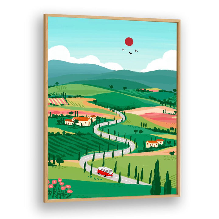 TUSCANY , TRAVEL POSTERS