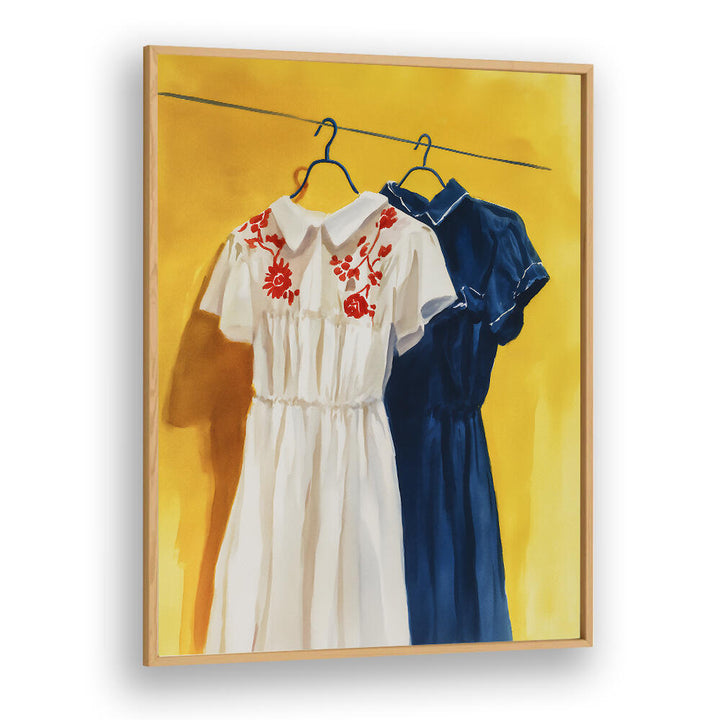 TWO DRESSES , FASHION POSTERS