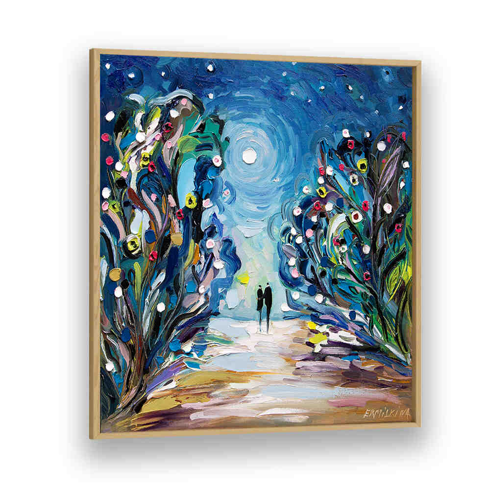 UNDER THE STARS , MODERN IMPRESSIONISM PAINTINGS