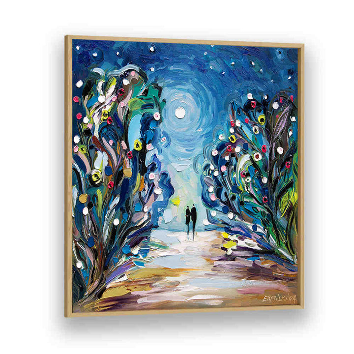 UNDER THE STARS , MODERN IMPRESSIONISM PAINTINGS