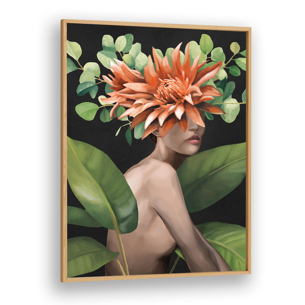 VEILED BY BLOOM, SURREAL ART PRINTS