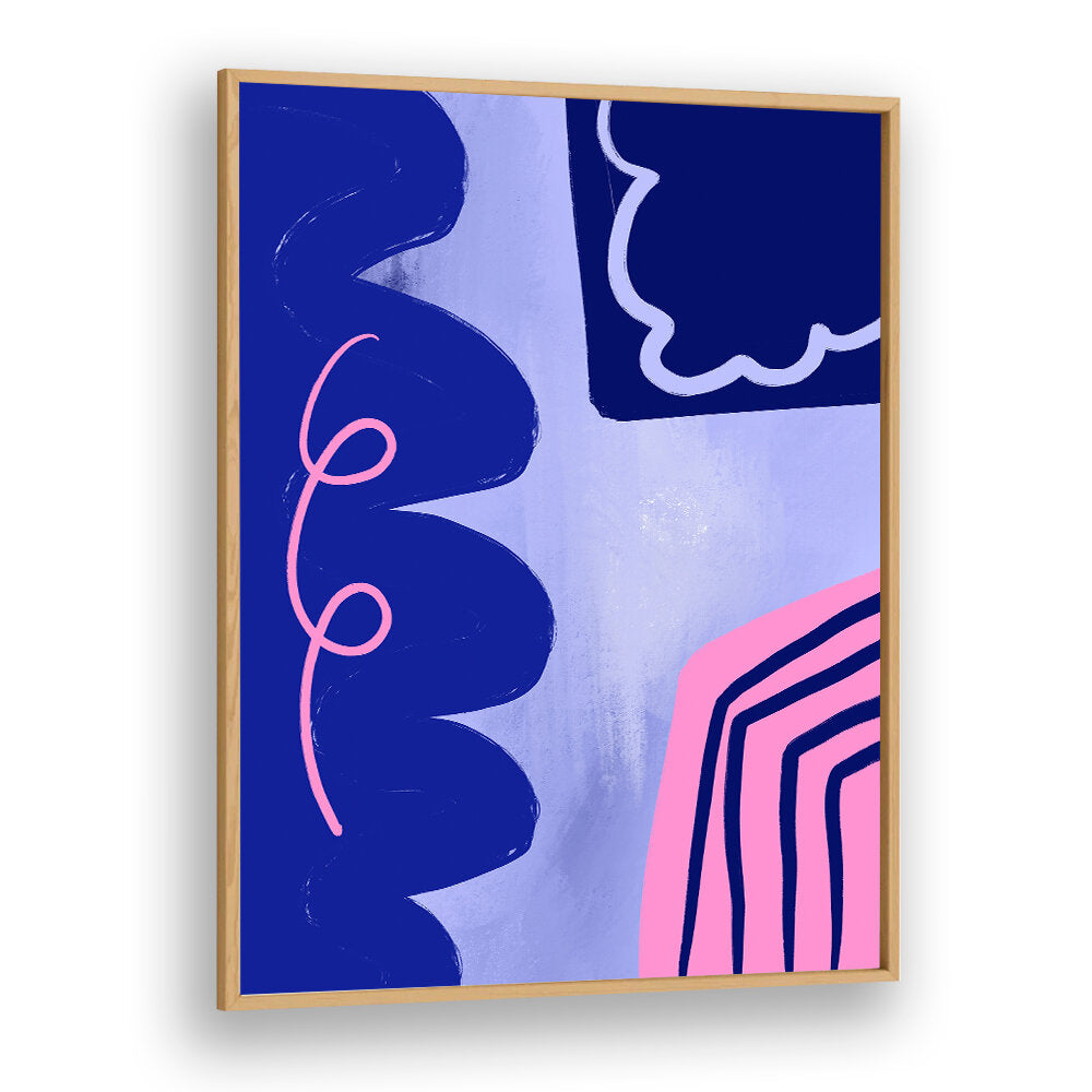 VIBRANT CURVES FLOW , ABSTRACT PAINTINGS