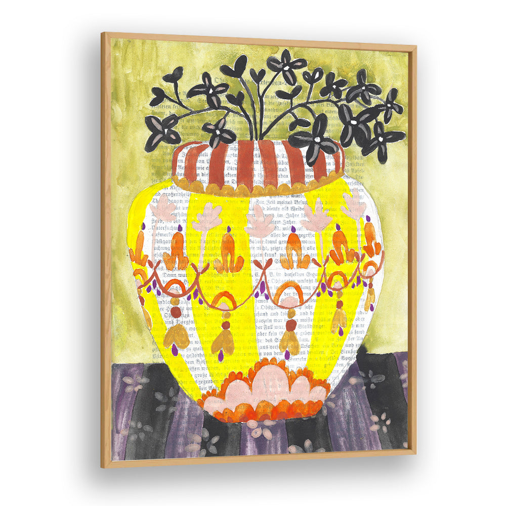 VIBRANT STRIPED VASE