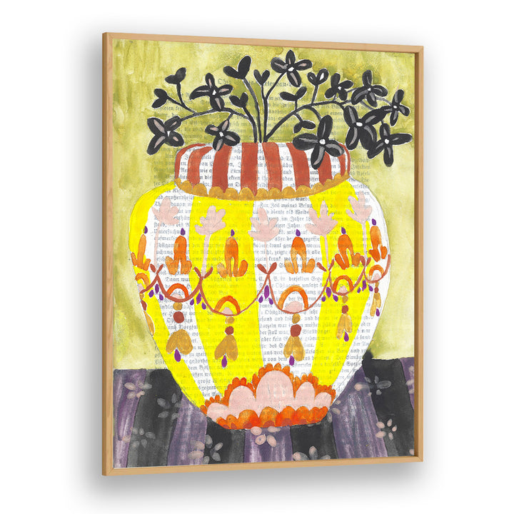 VIBRANT STRIPED VASE