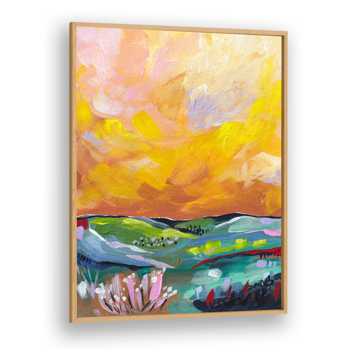 VIBRANT SUNSET LANDSCAPE