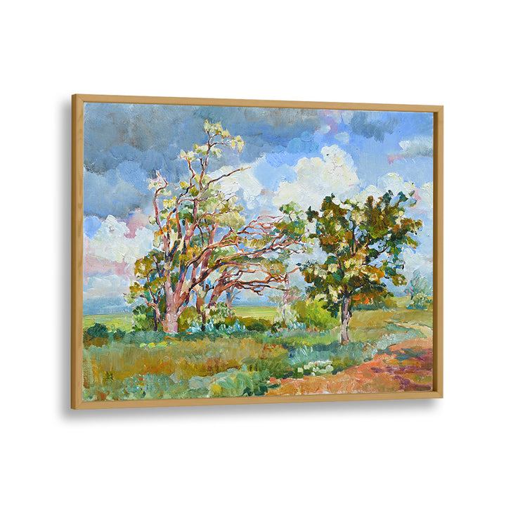 VIBRANT TREES RURAL LANDSCAPE