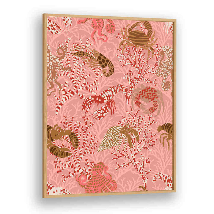 Transform your space with the vibrant coral reef pattern featuring intricate ocean-inspired designs and colors.