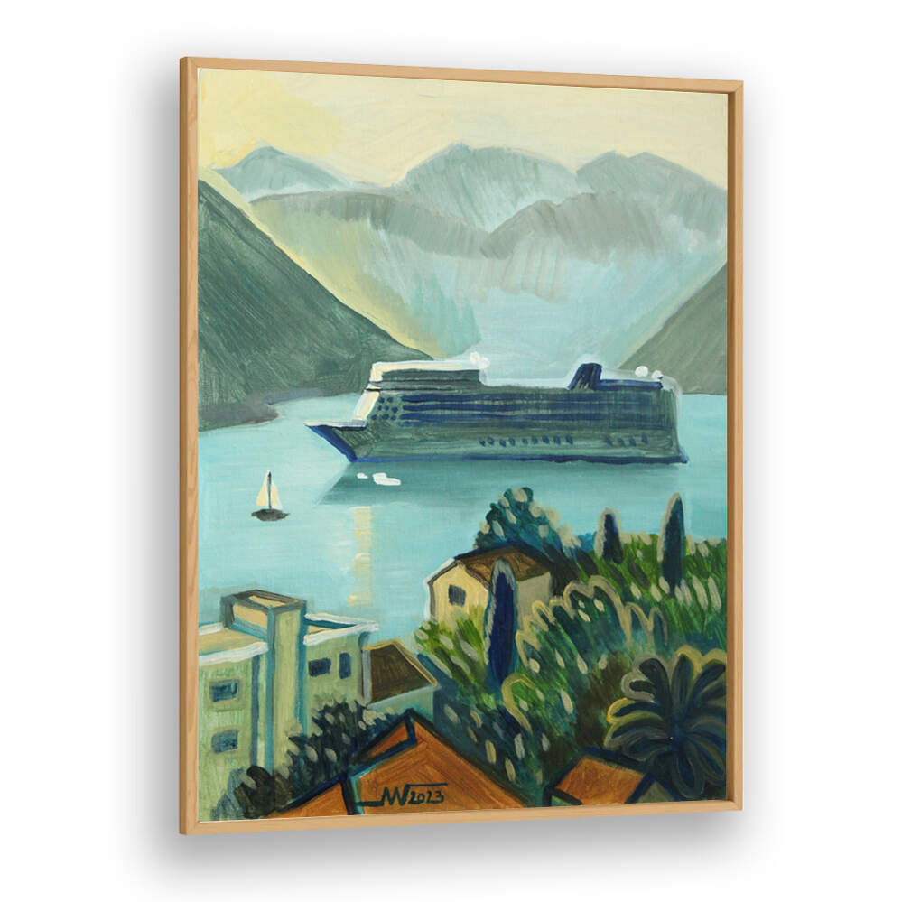 VIEW FROM THE WINDOW II , RETRO ART