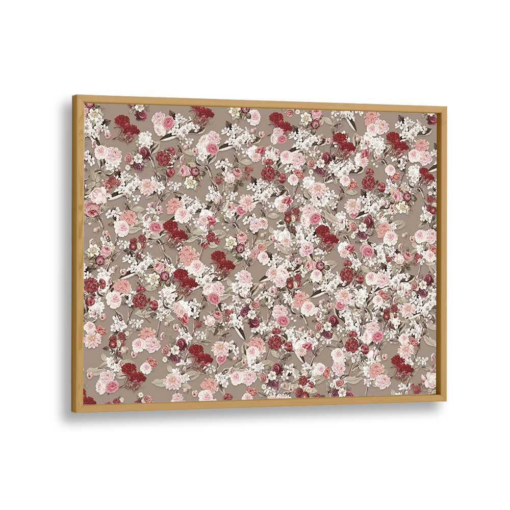 VINTAGE FLOWER ROMANCE, FLORAL FLOWER PAINTINGS showcase vibrant blooms in a stunning arrangement, perfect for any space.