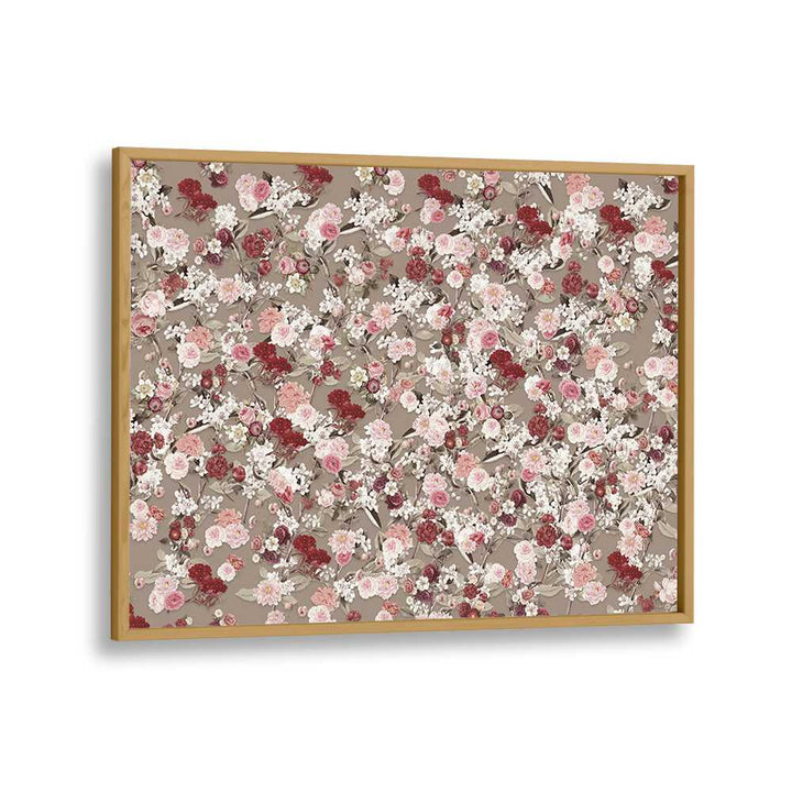VINTAGE FLOWER ROMANCE, FLORAL FLOWER PAINTINGS showcase vibrant blooms in a stunning arrangement, perfect for any space.