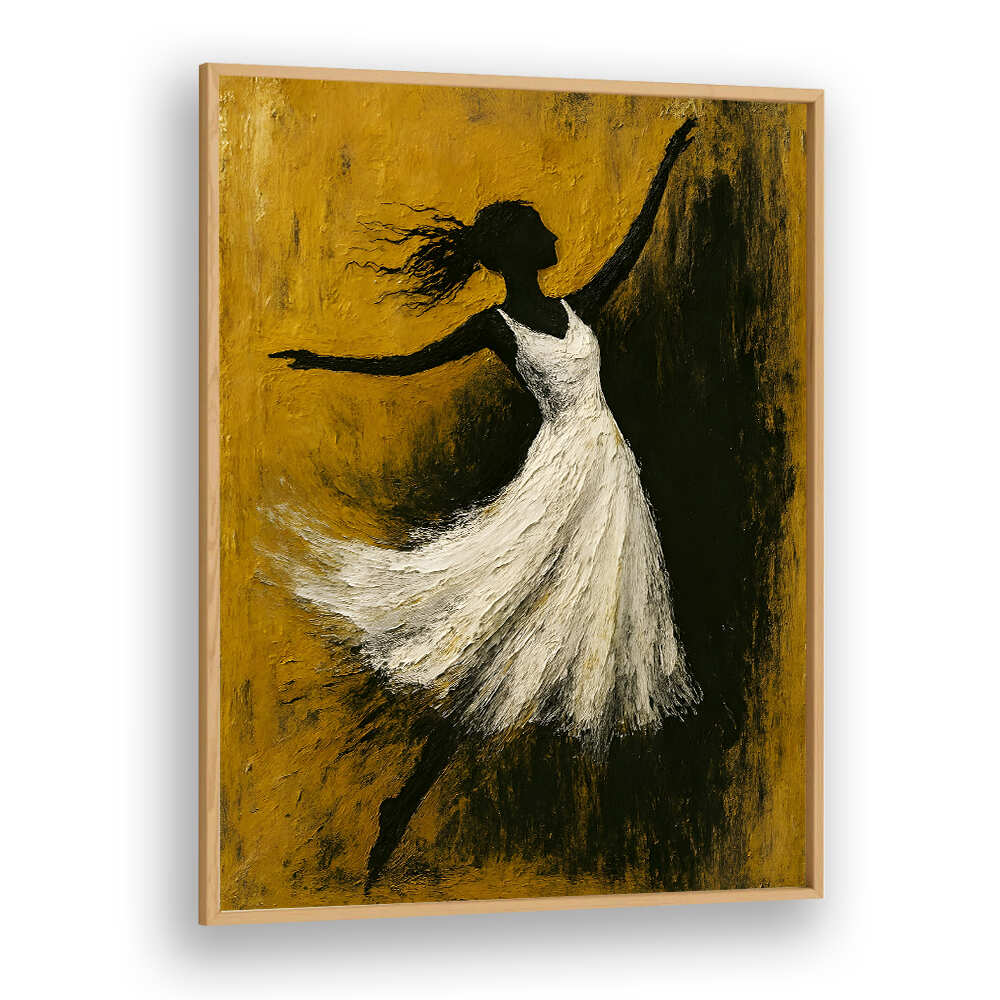 WALTZ OF THE WHITE VEIL , EXPRESSIONISM PAINTINGS