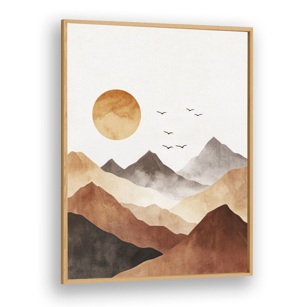 WATERCOLOUR HILLS , LANDSCAPE PAINTINGS