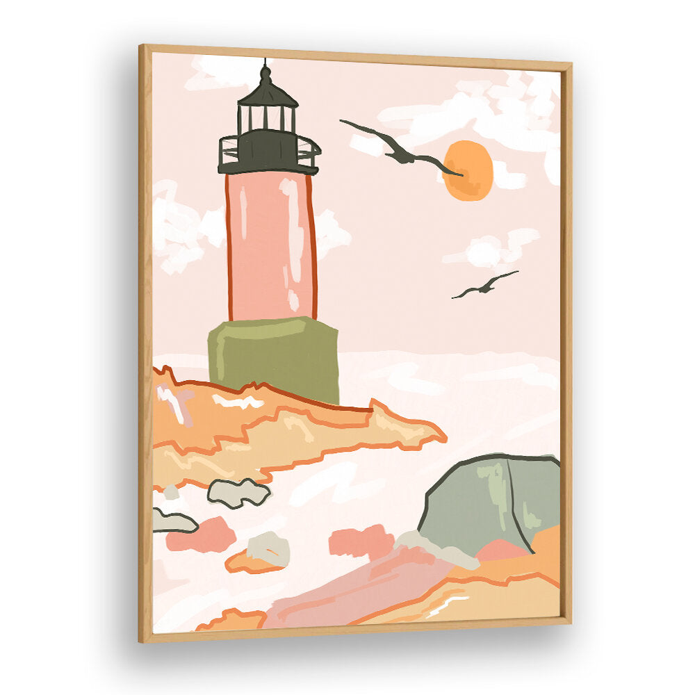 WHERE THE SKY MEETS THE SEA , LANDSCAPE PAINTINGS