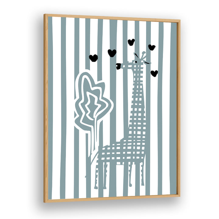 WHIMSICAL GIRAFFE AND HEARTS