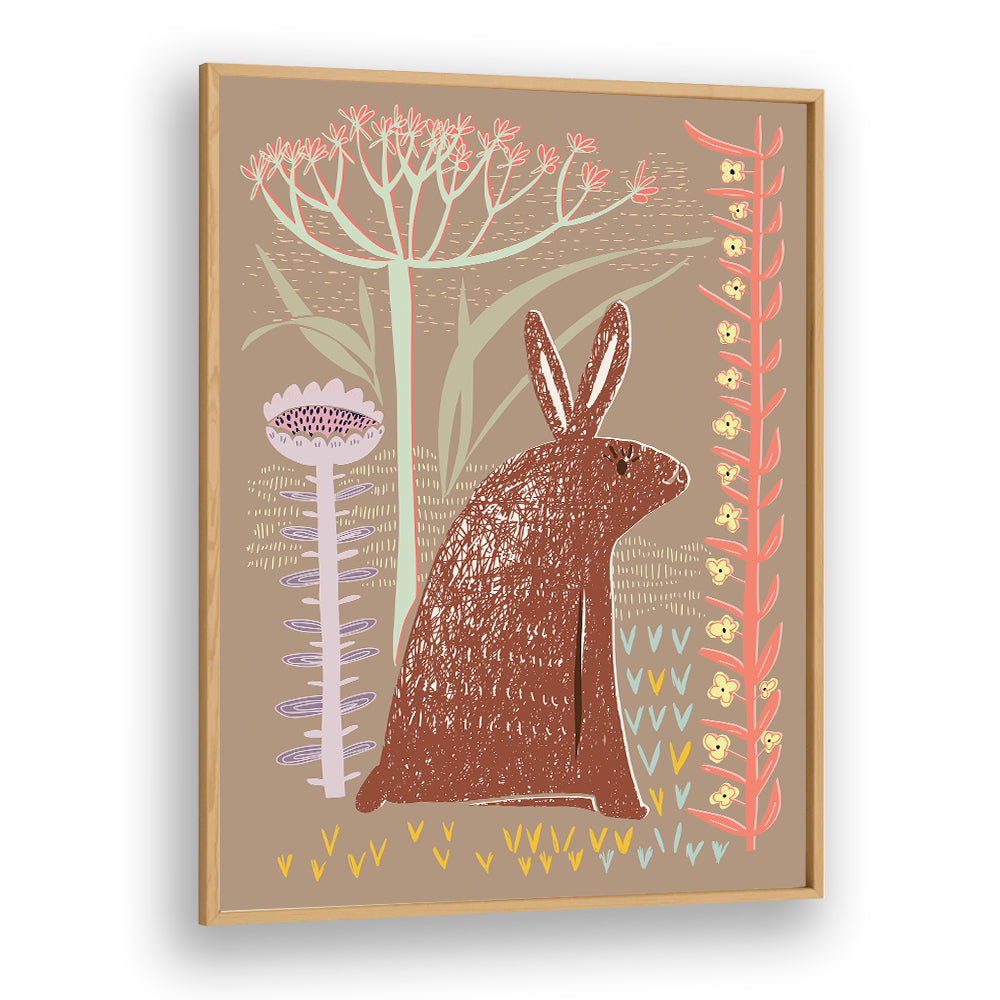 WHIMSICAL WOODLAND RABBIT