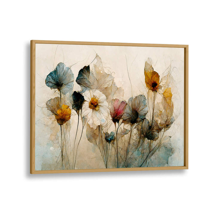 WHISPERING BLOOMS V , FLORAL FLOWER PAINTINGS