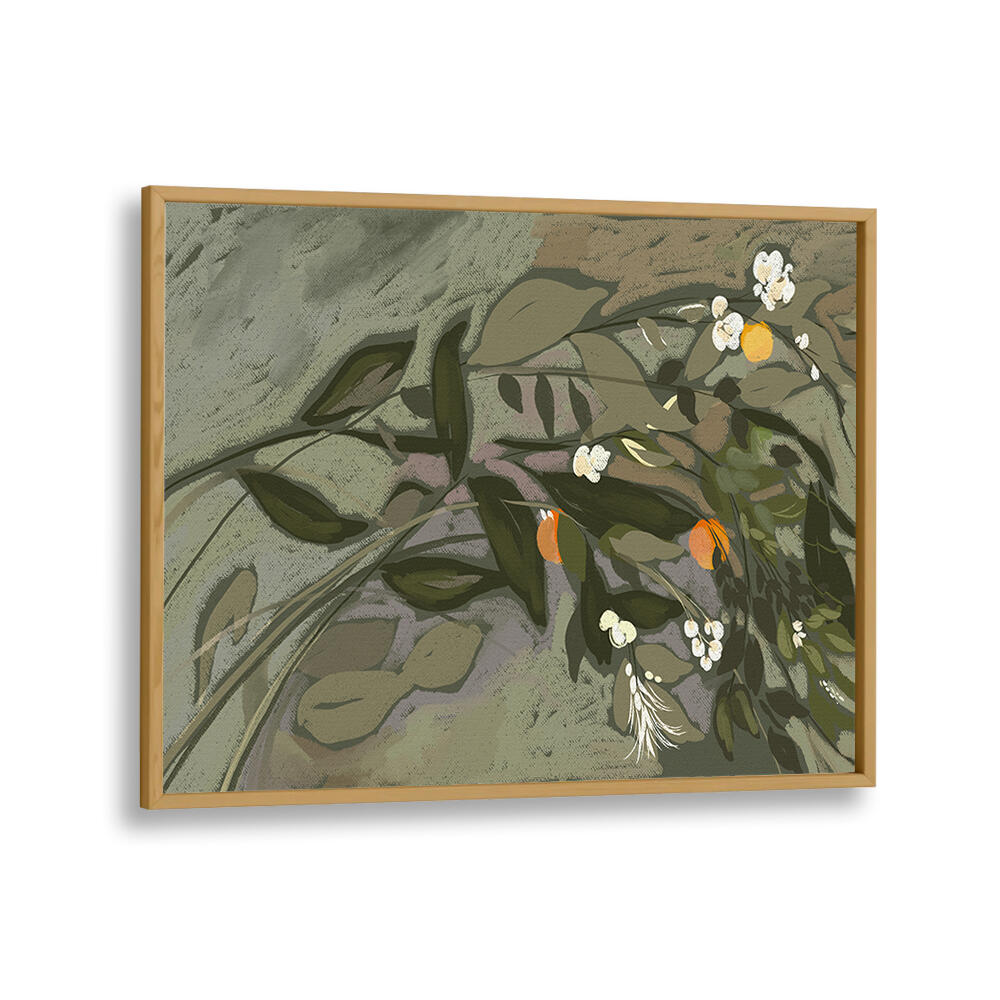 WHISPERS OF LEAVES , FLORAL FLOWER PAINTINGS