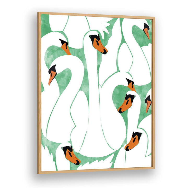 WHITE CALM , ANIMAL PAINTINGS