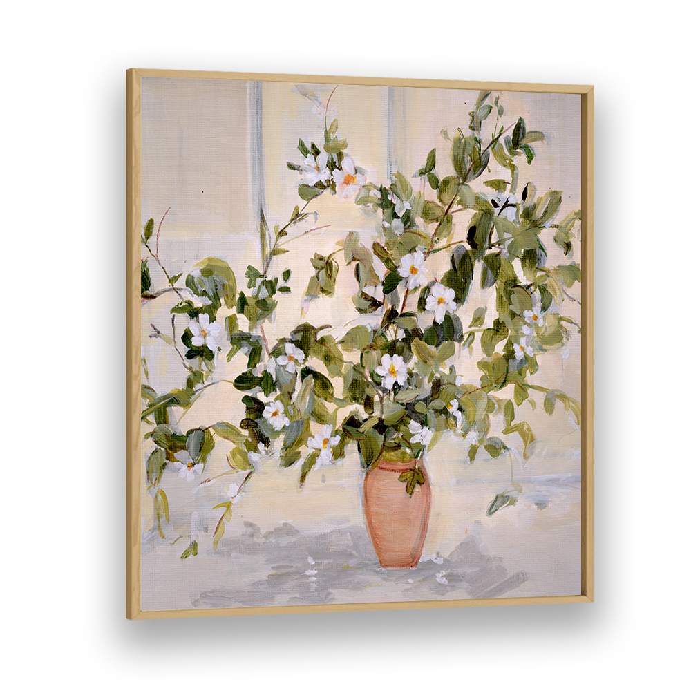 WHITE FLOWERS IN VASE
