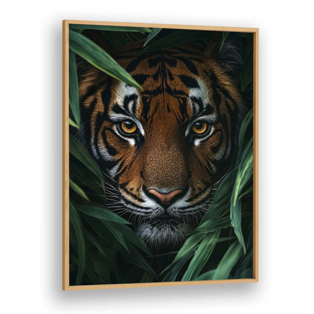 WILD TIGER I , ANIMAL PAINTINGS